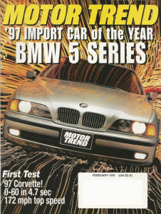 MOTOR TREND 1997 FEB - AMG, VETTE, WS6, Z28, COBRA*